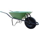18574 - Kolečko stavební, pracovní 60L plný bantam samonostný, zelené