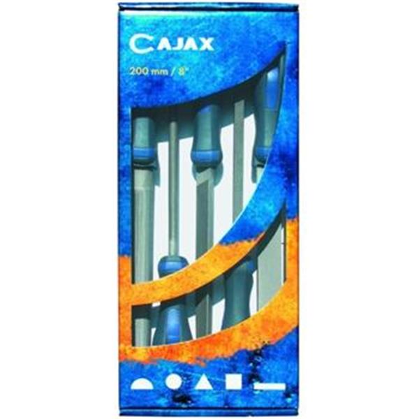 Ajax 286203921525 - Sada pilníků dílenských ERGO 150mm, 5-dílná, sek 2