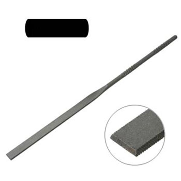 Ajax 286213901420 - Pilník jehlový 140 mm plochý zaoblený, PJOZ, 5,8 x 1,3 mm, sek 2