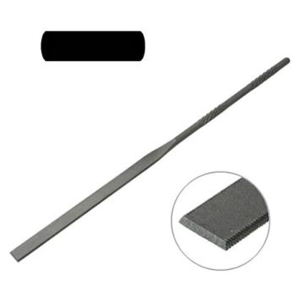 Ajax 286213901430 - Pilník jehlový 140 mm plochý zaoblený, PJOZ, 5,8 x 1,3 mm, sek 3