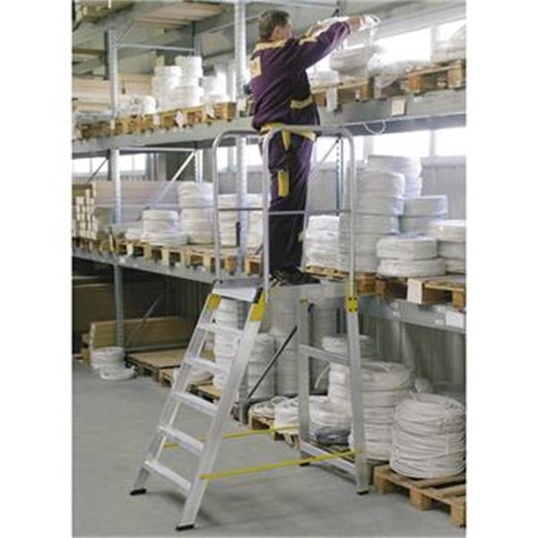 Alve 9508 - Můstek 168cm jednostranný hliníkový AL, 8 příčky, FORTE, Alve
