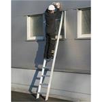 Alve 9911 - Žebřík  2,57m 1-dílný stupnicový, hliníkový AL, 11 příček, FORTE