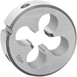 Bučovice Tools 240102 - Závitové kruhové čelisti Metrický závit ZKČ M10x1mm, Rychlořezná ocel (HSS), ČSN EN 22 568 