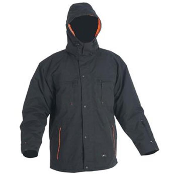 Bunda pracovní EMERTON WINTER (vel.XL) zimní, zateplená, černá