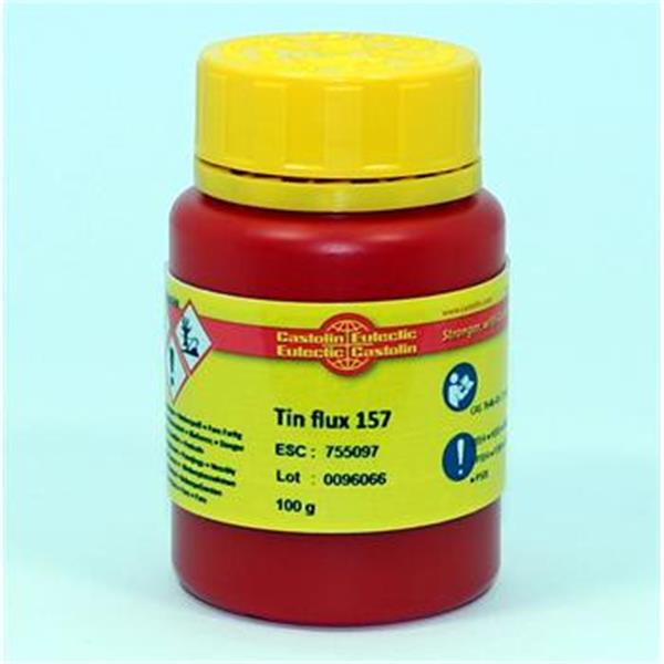 Castolin 755097 - Tin Flux 157 Pastovité tavidlo na cín, pro měkké pájení, vhodné pro nerezové oceli, 100 g