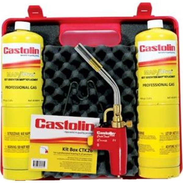 Castolin 757780 - Hořák (páječka) typ CT27 + 3x hořák v kufru
