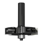IGM F049-57021 - Fréza falcovací velká na dřevo pr. 56,7x12,0mm, s ložiskem, stopka 12 mm, HM žiletky