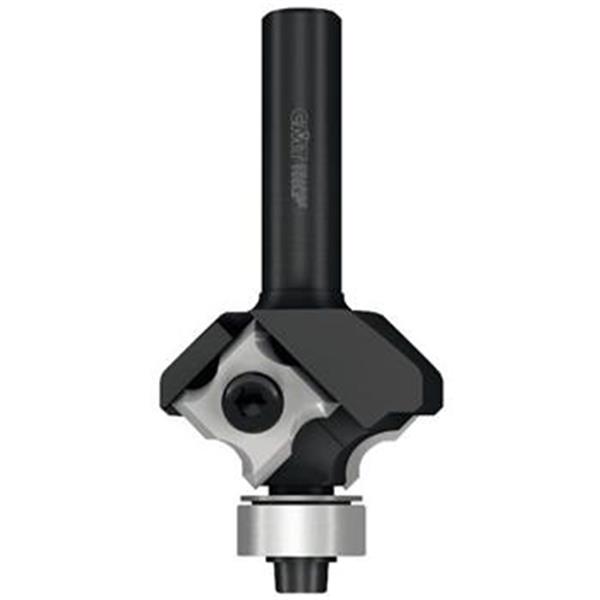 IGM F062-02081 - Radiusová žiletková fréza na dřevo pr. 27mm R=2, stopka 8 mm
