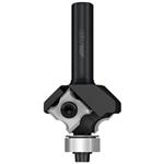 IGM F062-02081 - Radiusová žiletková fréza na dřevo pr. 27mm R=2, stopka 8 mm