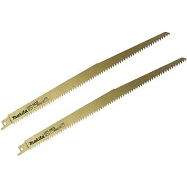 Makita B-16829-2 - Pilový list do pily ocasky délka 305 mm (balení 2ks) na křivky ve dřevě a plastu, HCS