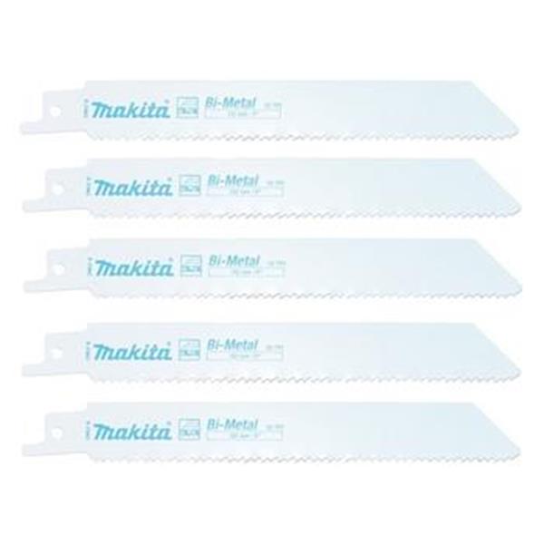 Makita B-31843 - Pilový list do pily ocasky délka 152 mm (balení 5ks) na dřevo, dřevo s hřebíky a kov, BiM