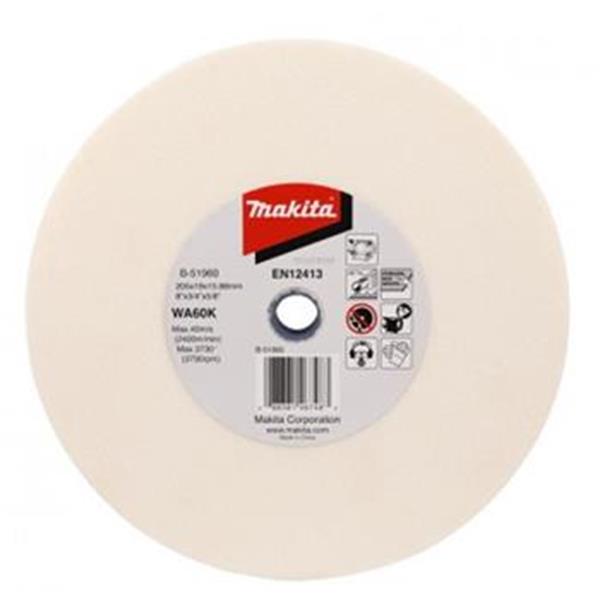 Makita B-51960 - Brusný kotouč 205 x 19 x 15,88 mm zrnitost 60 (starý kod A-47260)