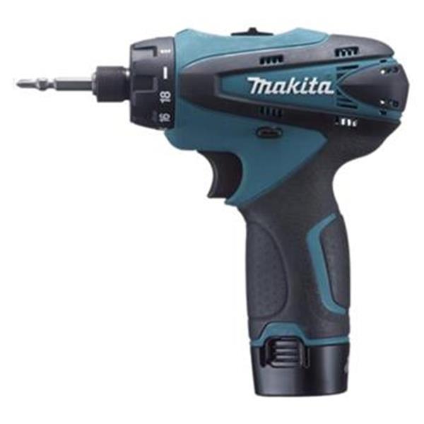 Makita DF030DWE - Akumulátorová vrtačka, šroubovák 10,8V 2x akumulátor 1,3Ah