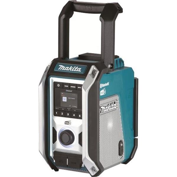 Makita DMR115 - Akumulátorové rádio DAB s Bluetooth a USB, napájení aku 7,2 - 18V + 230V