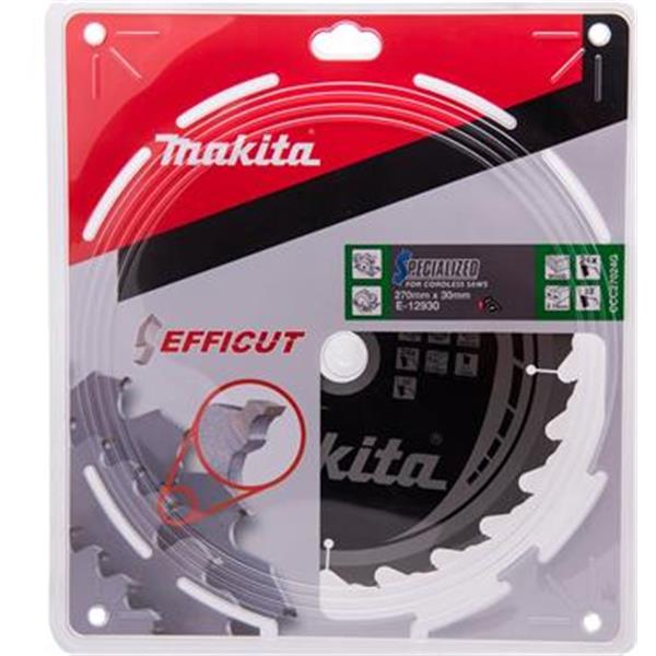 Makita E-12930 - Kotouč pilový pr. 270 x 2,15 x 30mm, 24T Efficut (new E-12946)