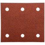 Makita P-33130 - Arch, brusný papír 114 x 102 mm, hrubost 150, 6-děr red na suchý zip (balení 10ks)