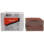Makita P-42444 - Arch, brusný papír 114 x 102 mm, hrubost 100, 6-děr red na suchý zip (balení 50ks)