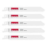 Makita P-45705 - pilový list do pilky ocasky 150mm 5 ks na kov univerzální