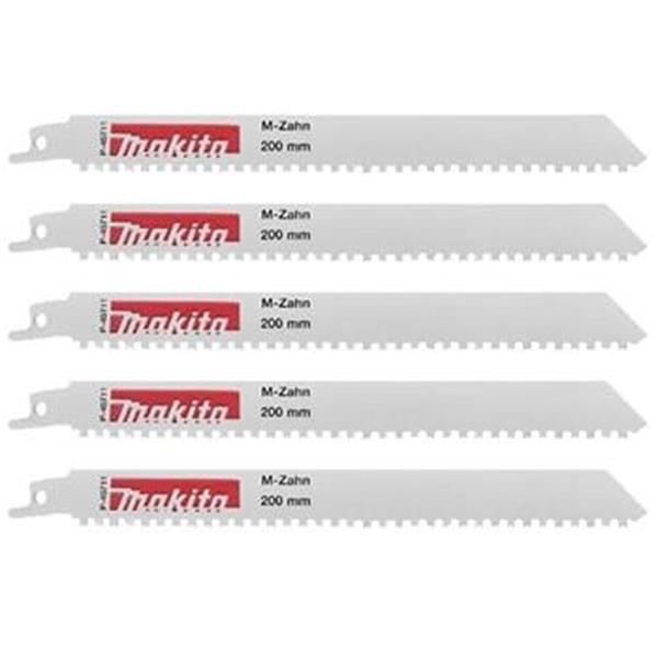 Makita P-45711 - pilový list do pilky ocasky 200mm 5 ks na kov univerzální