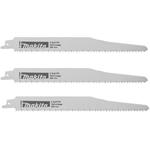Makita P-47042 - Pilový list do pily ocasky délka 225 mm (balení 3ks) na dřevo a dřevo s hřebíky, BiM