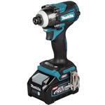 Makita TD004GD201 - Aku rázový šroubovák 1/4"Li-ion XGT 40V/2,5Ah, Makpac
