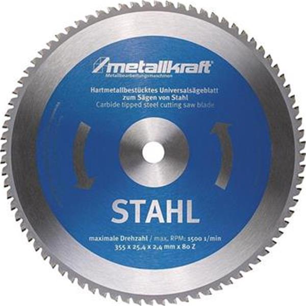 Metallkraft 3853504 - Pilový kotouč na ocel pr. 355 mm