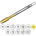 Narex Ždánice 041535252060000 - Závitník strojní M 6,0x1,0mm typ 3043 kód 3510 TiN, lícování ISO2 (6H), DIN 376
