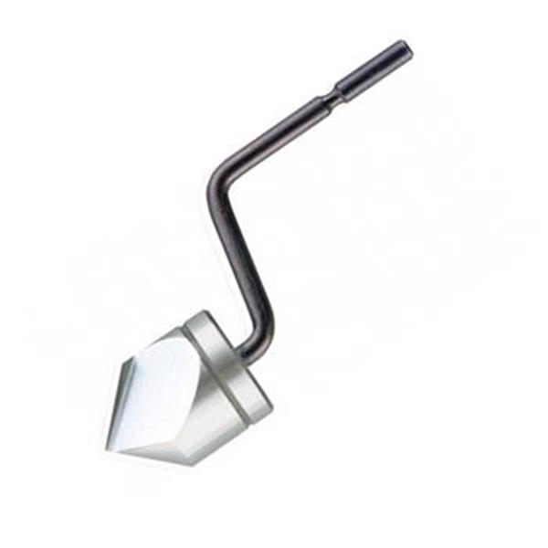 NOGA BC1651 - Náhradní nůž, škrabák, šábr - záhlubník RD16,5, kuželový 90°, 1-16,5mm, stopka typ S
