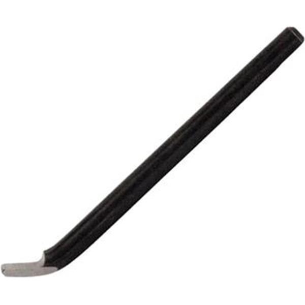 NOGA BD6610 - Náhradní nůž, škrabák, šábr - D66 vyhnutý 3,2x48mm, na zadní strany otvorů