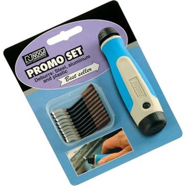 NOGA NG8150 - Sada nožů, škrabáků, šábrů - PROMO S, rukojeť NG-1, 10 nožů S10