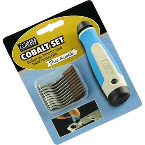 NOGA NG8250 - Sada nožů, škrabáků, šábrů - KOBALT S, rukojeť NG-1, 20 nožů S100