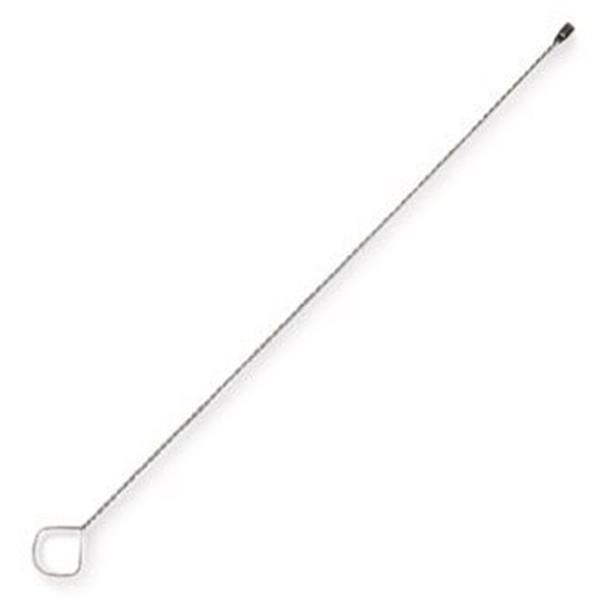 Osborn 0002-819 110 - Drátěná rukojeť pro trubkové kartáče s upínacím závitem 1/2" BSW, délka 1000 mm