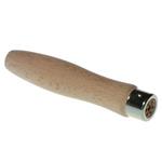 Pinie 57-160A - Držadlo, heft, rukojeť na pilník, pr. 35mm, délka 160mm, kovová příruba
