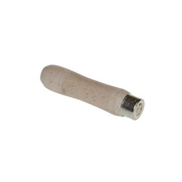 Pinie 57-80A - Držadlo, heft, rukojeť na pilník, pr. 22mm, délka 80mm, kovová příruba