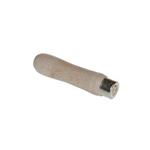 Pinie 57-80A - Držadlo, heft, rukojeť na pilník, pr. 22mm, délka  80mm, kovová příruba