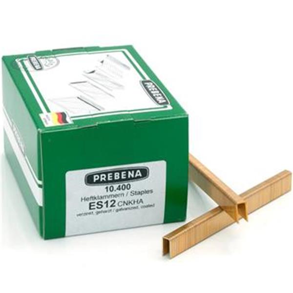 Prebena ES-12 CNK HA - Spony do sponkovačky výška 12 mm šíře 6,0 mm, (bal. 10 400ks)