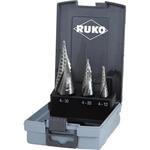 Ruko 101026 RO - Sada stupňovitých vrtáků na kov pr. 4-30mm, HSS