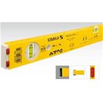 STABILA 16882 - Vodováha 100cm, magnetická pro instalatéry, 2x libela, přesnost 0,5mm/m, Typ 80-M