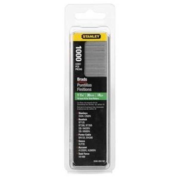 Stanley 1-SWKBN1187T - 30mm/1 3/16" / 18 Kolářské hřebíky pro sponkovačky typ / 300 / E / J