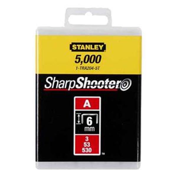 Stanley 1-TRA206T - 10mm/3/8" Spony standardní 1000 ks typ A 5/53/530