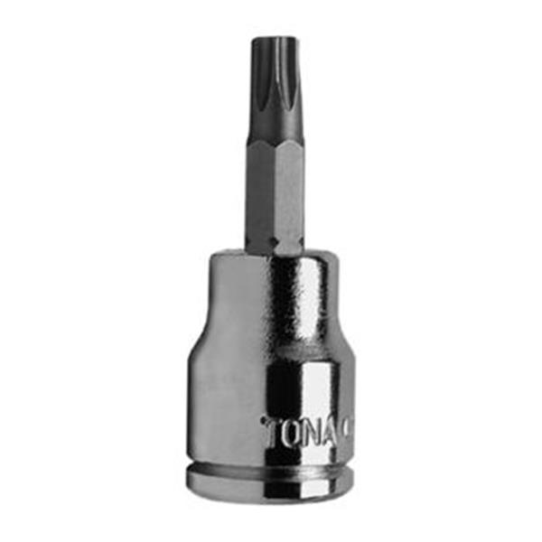 Tona Expert E030118 - Hlavice zástrčná - ořech 1/4" TORX T6